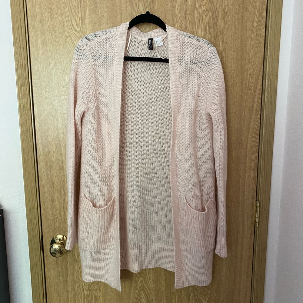 Blush Pink Cardigan